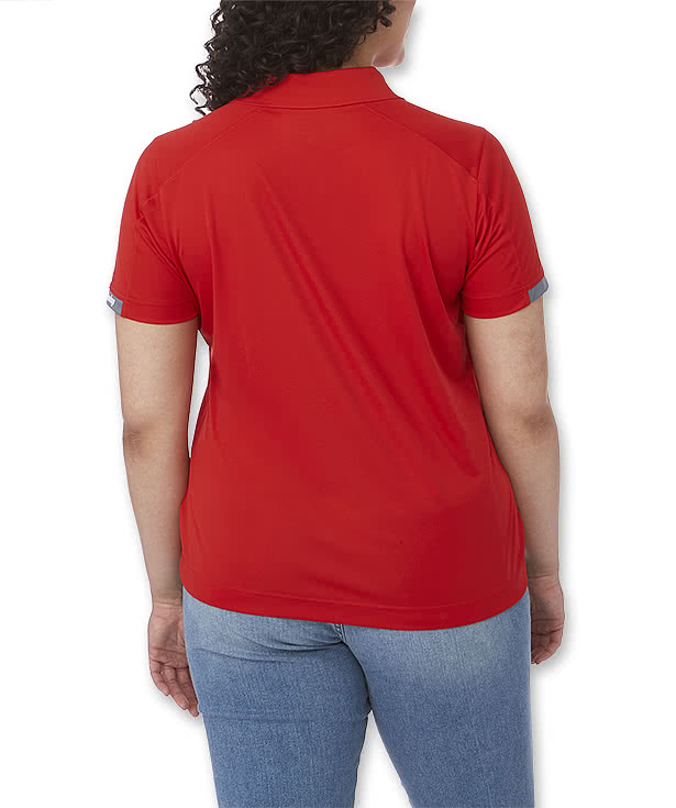Elevate Women's Kiso Textured Knit Performance Polo
