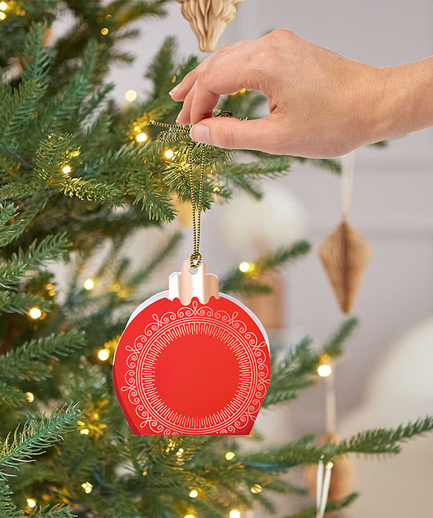 Jingle Treats Ornament with Twist Wrapped Truffles