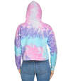 Tie-Dye Women's Cropped Pullover Hoodie