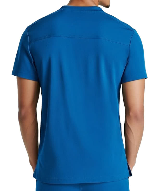 Skechers by Barco Thesis Recycled 3-Pocket Round Neck Scrub Top