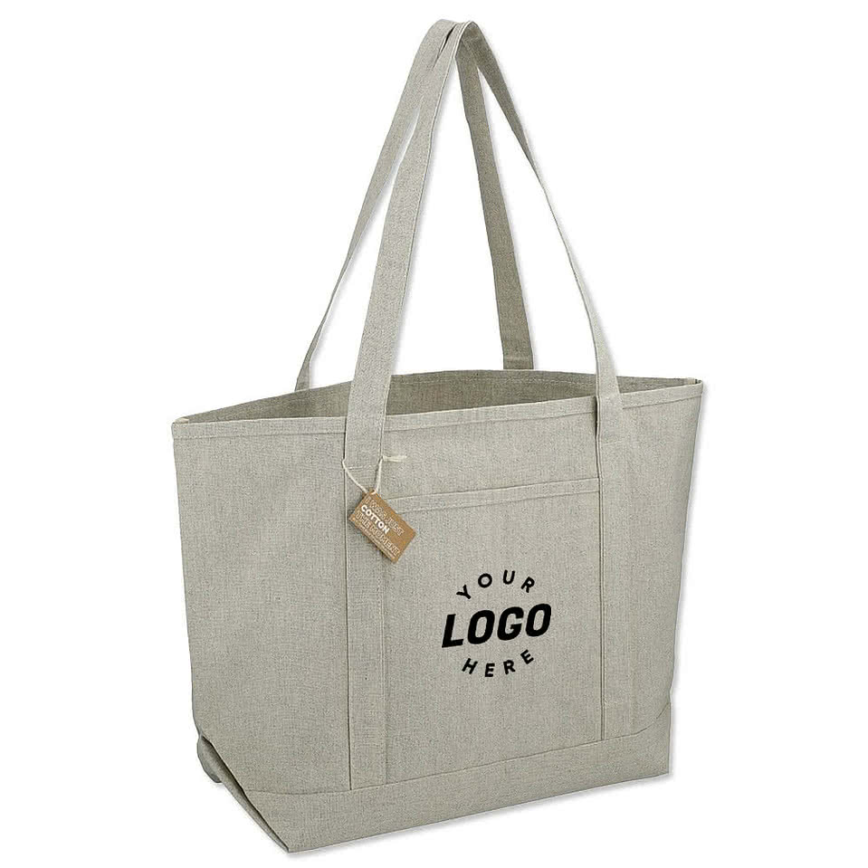 Repose Large Recycled Cotton Tote Bag