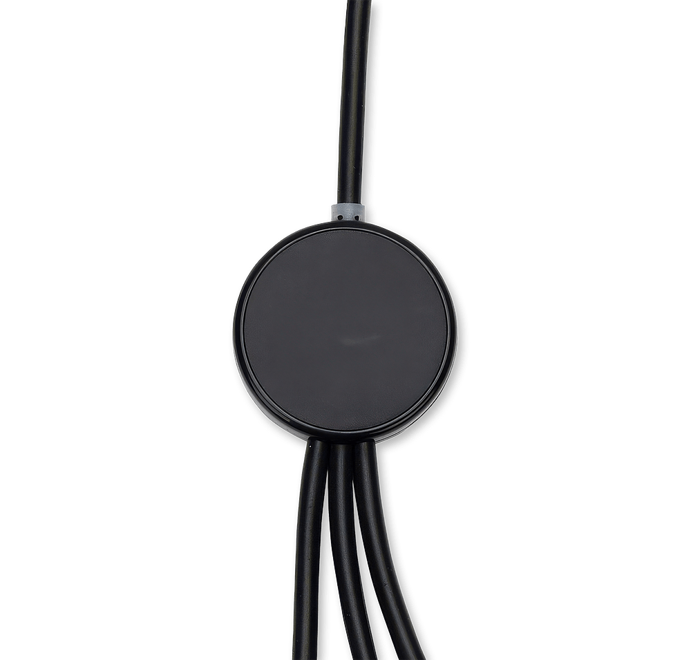 Laser Engraved Infinity 5-in-1 Light-Up Charging Cable with Watch Charger-default