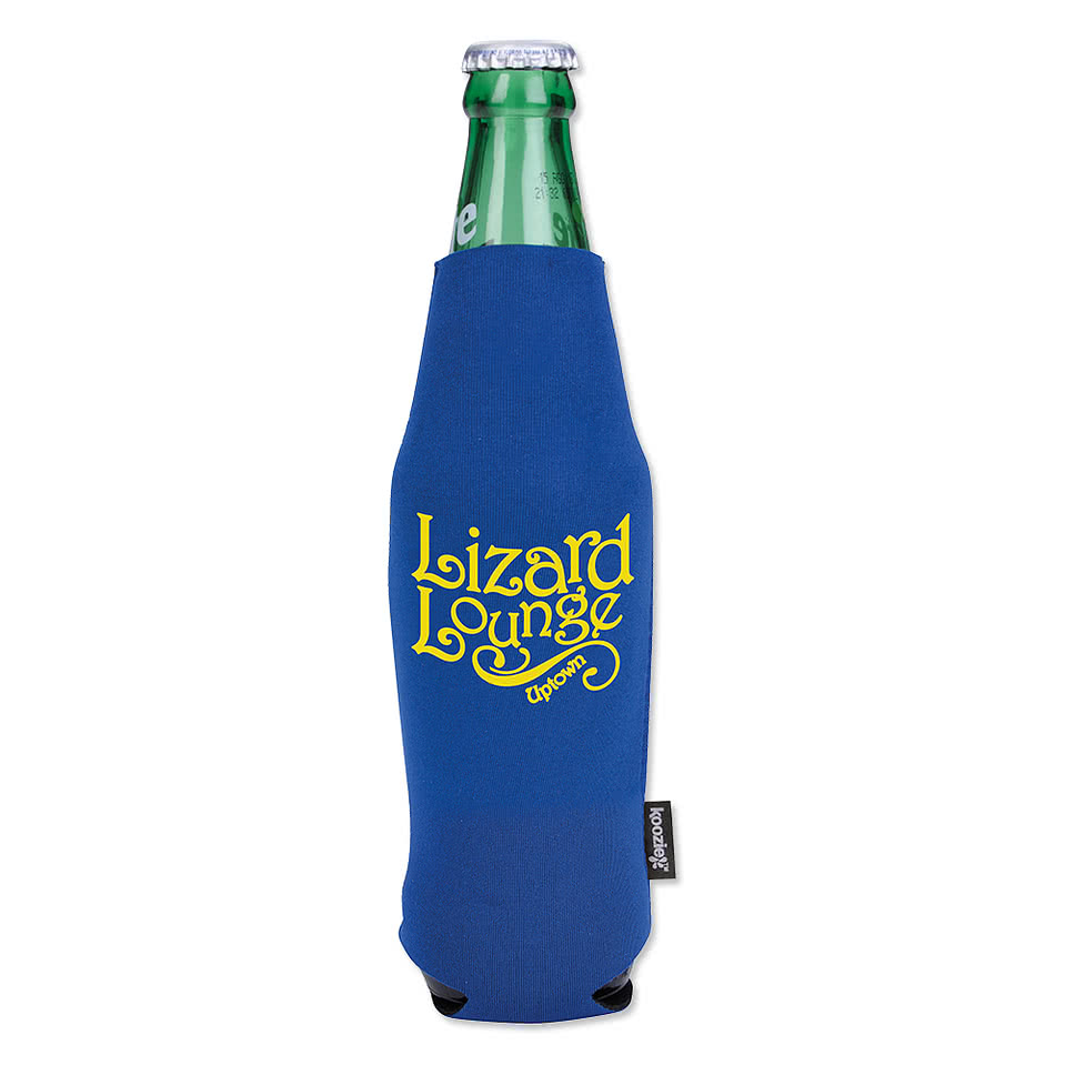 Full Color Koozie® Zipper Collapsible Bottle Cooler