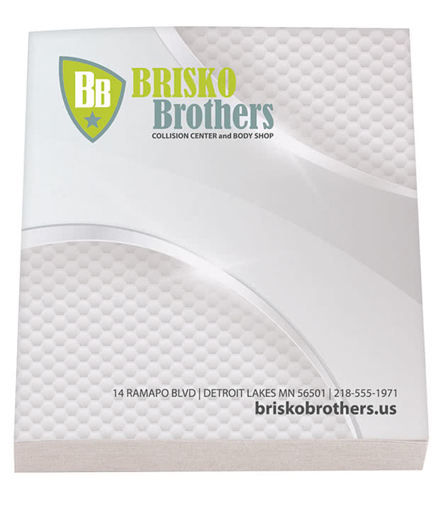 Full Color Souvenir Sticky Note - 2.75" x 3" - 25 sheets/pad (Case of 500)
