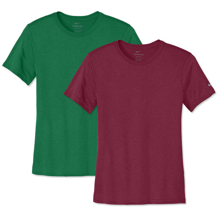 Nike Women's rLegend Recycled Swoosh Sleeve Performance Shirt