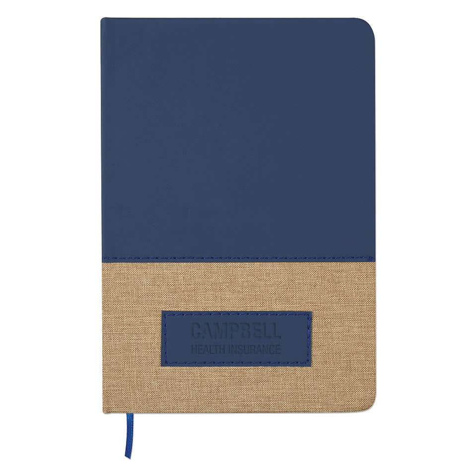 Debossed Write Attendant Hard Cover Notebook