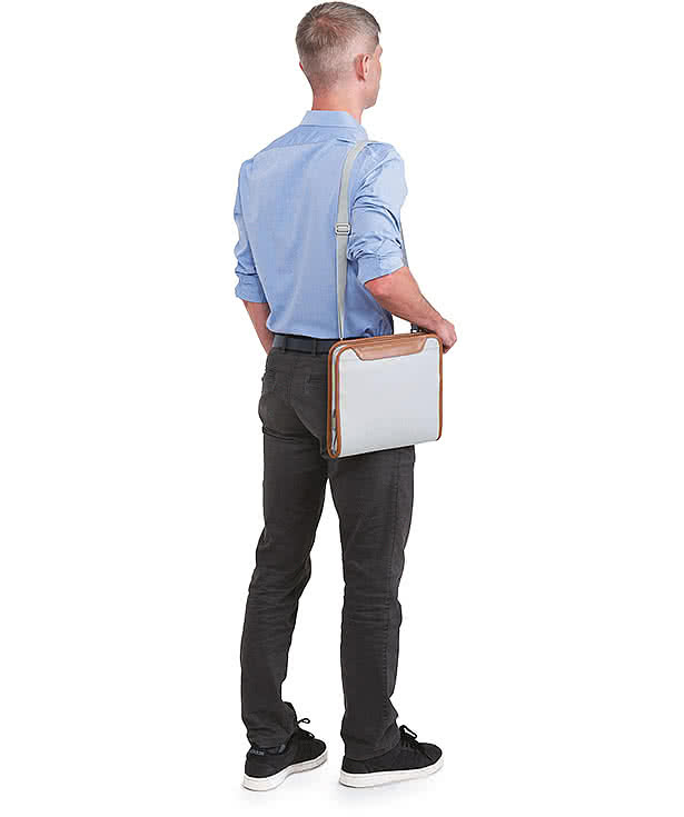 Mobile Office Hybrid Padfolio Messenger Bag
