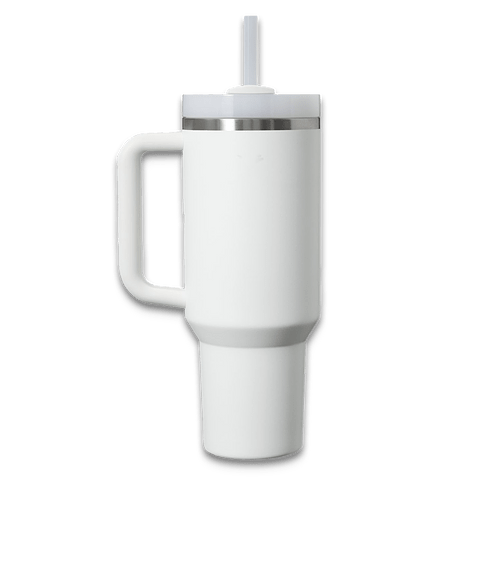 Stanley Laser Engraved 40 oz. Quencher H2.0 FlowState Tumbler in Frost