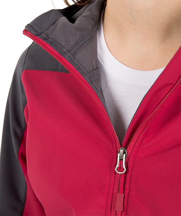 Port Authority Women's Contrast Hooded Soft Shell Jacket