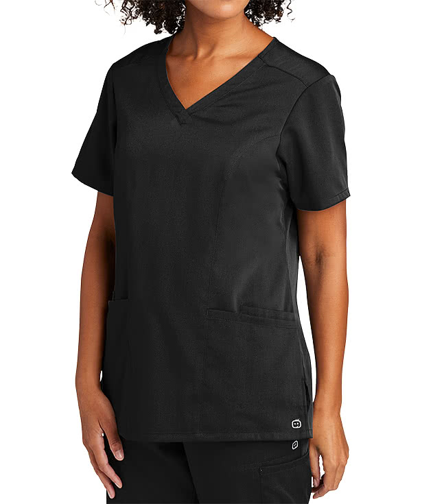 Wink Women's Premiere Flex Stretch V-Neck Scrub Top