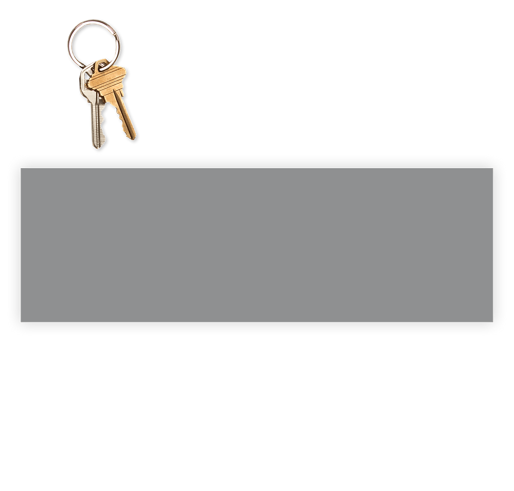 11.5 in. x 3.75 in. Rectangular Bumper Sticker-default