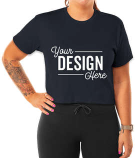 Next Level Women's Ideal Crop T-shirt - Color: Midnight Navy