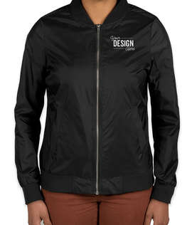 Charles River Women's Lightweight Flight Jacket - Color: Black