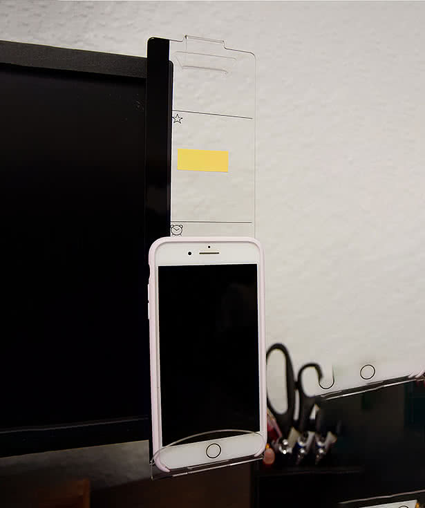 Monitor Memo Board and Phone Stand