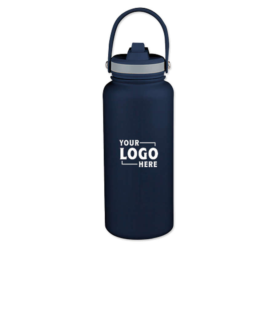 32 oz. Basecamp Ultra Tundra Stainless Steel Water Bottle in Navy