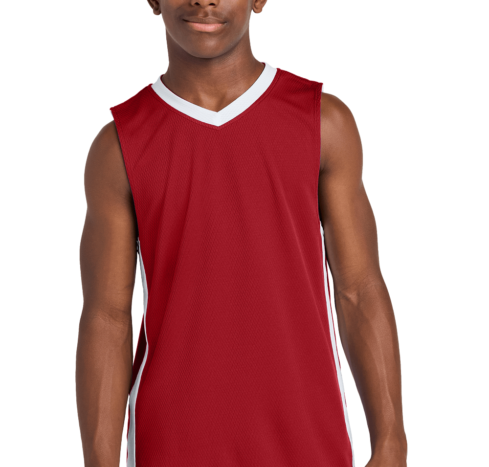 Sport-Tek Youth Rival Reversible Basketball Jersey-default