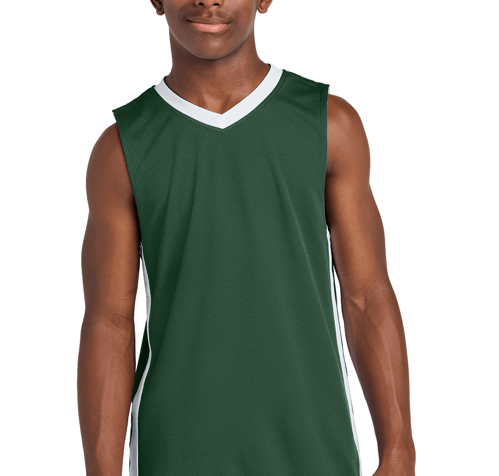 Sport-Tek Youth Rival Reversible Basketball Jersey-default