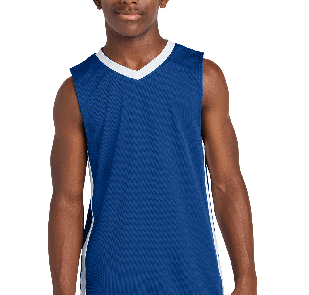 Sport-Tek Youth Rival Reversible Basketball Jersey-default