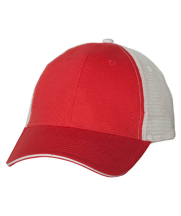 Valucap Sandwich Six Panel Trucker Hat
