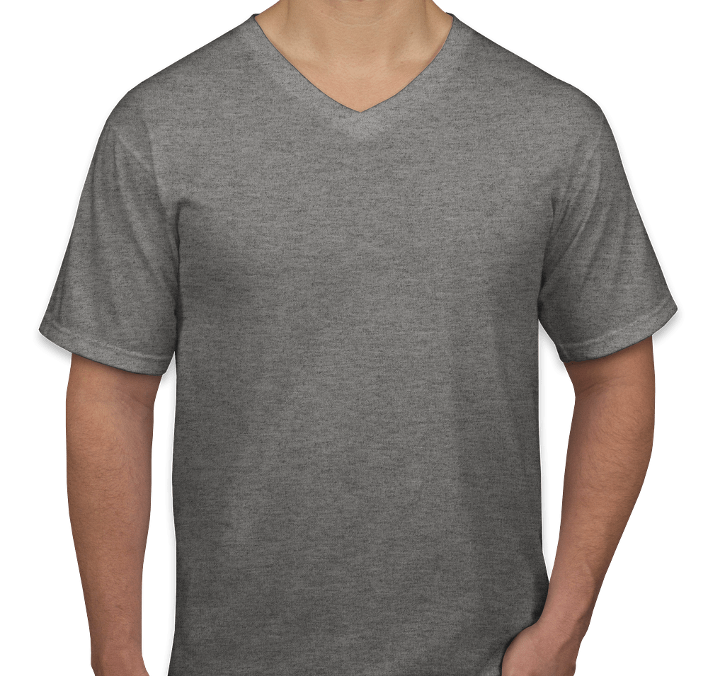 Anvil Jersey V-Neck T-shirt-default
