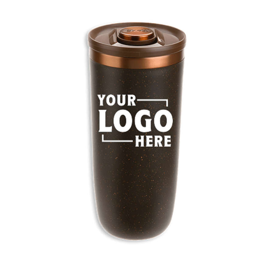 NAYAD 16 oz. Neo Recycled Coffee Grounds Tumbler in Brown