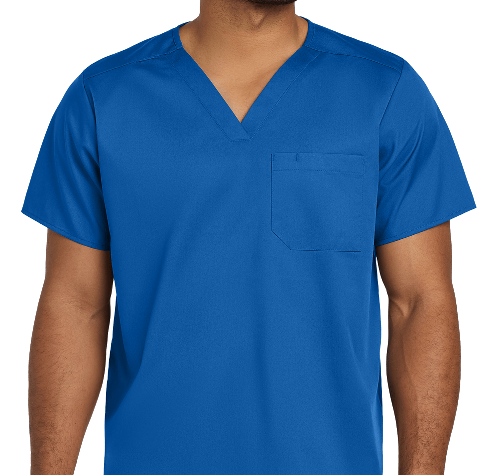 Wink WorkFlex Chest Pocket V-Neck Scrub Top-default