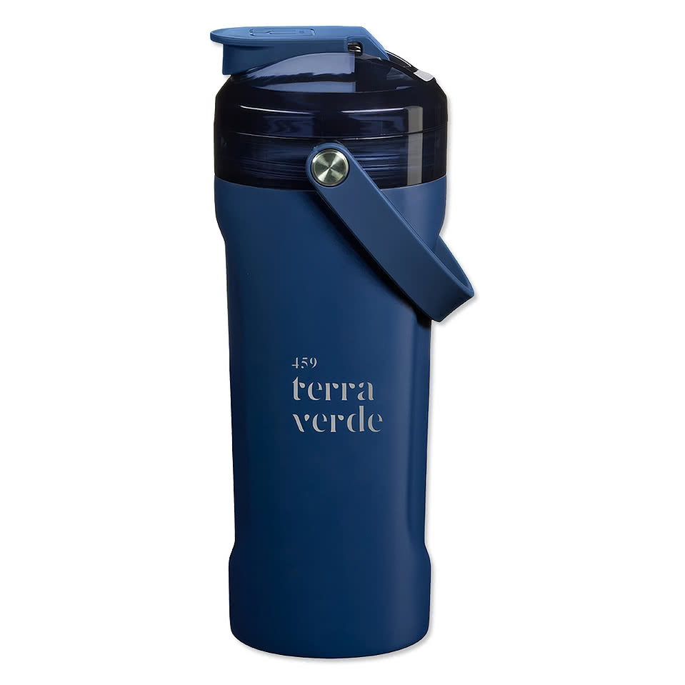 BruMate Laser Engraved 26 oz. Stainless Steel MultiShaker Bottle