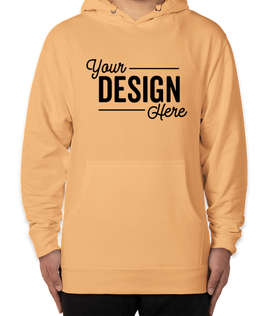 Independent Trading Midweight Pullover Hoodie - Color: Peach