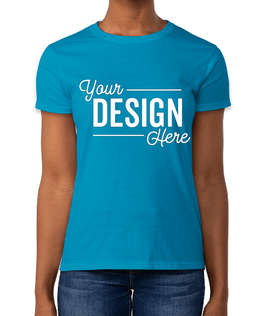 Gildan Ultra Cotton Women's T-shirt - Color: Sapphire