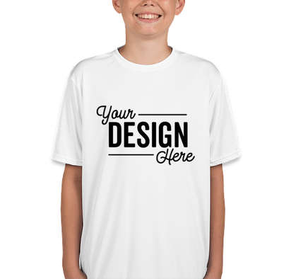 A4 Youth Promotional Performance Shirt - White