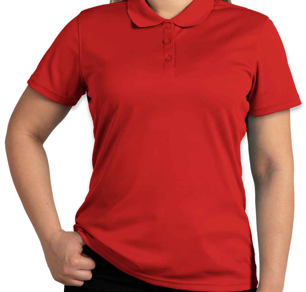 Clique by Cutter & Buck Women's Spin Eco Performance Pique Polo - Embroidered-default