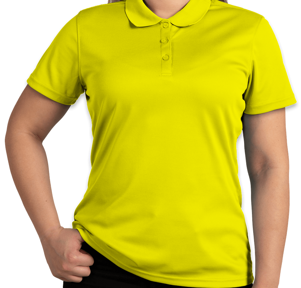 Clique by Cutter & Buck Women's Spin Eco Performance Pique Polo - Embroidered-default