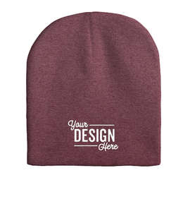 Sportsman Acrylic Knit Beanie - Color: Heather Cardinal