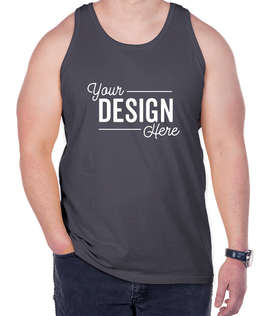 Hanes ComfortWash 100% Cotton Garment Dyed Tank - Color: Anchor Slate