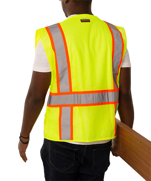 Kishigo Class 2 Contrast Safety Vest
