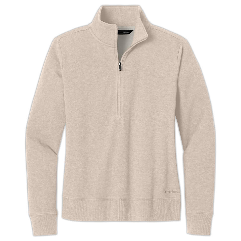 TravisMathew Women's Ocean Villa Quarter Zip Sweatshirt