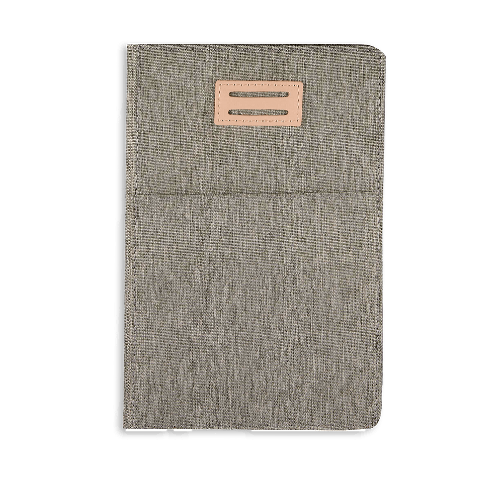 The Goods Recycled Hard Cover Refillable Notebook-default
