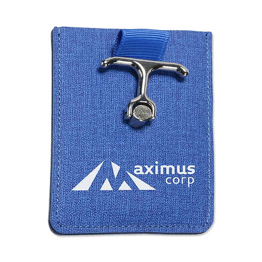 Anchor Phone Wallet with Stand in Blue