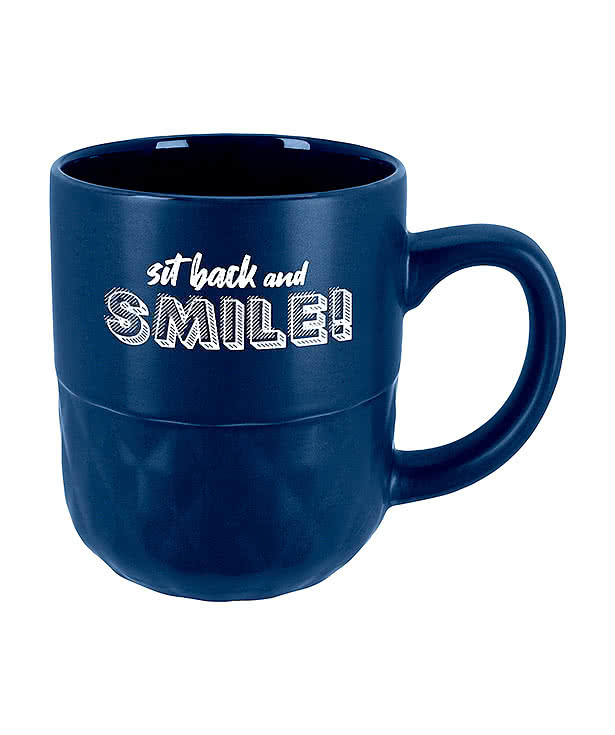16 oz. Coffee Mug with Facet Texture