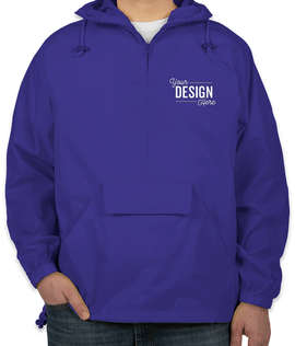 Ultra Club Hooded Packable Anorak - Color: Royal