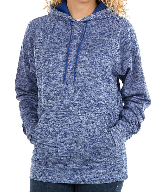 Sport-Tek Electric Heather Performance Pullover Hoodie