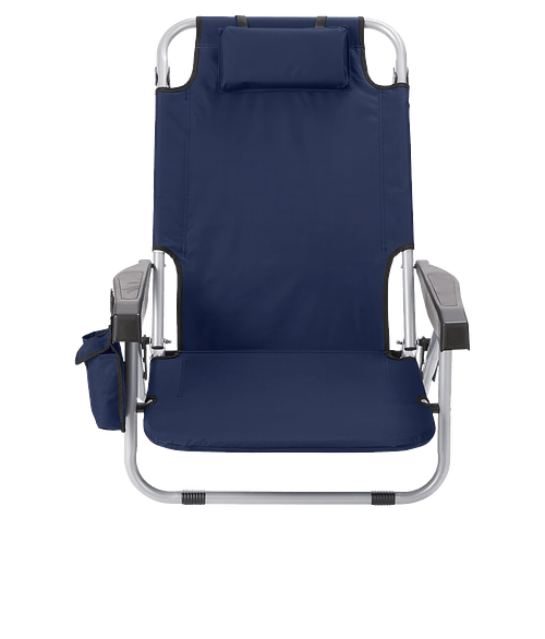 Belle Mare Backpack Beach Chair in NAVY