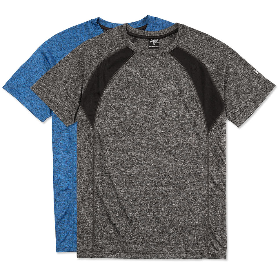 Rawlings Heather Colorblock Performance Shirt