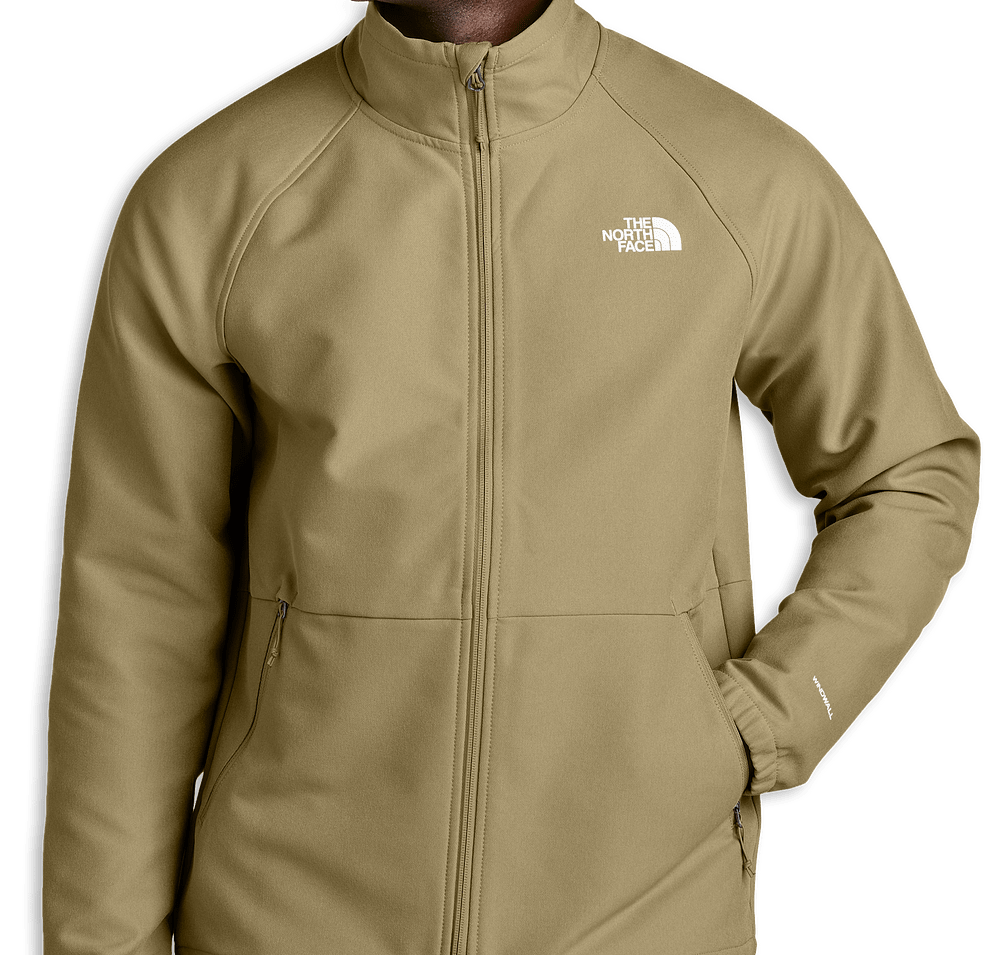 The North Face Barr Lake Recycled Soft Shell Jacket - Embroidered-default