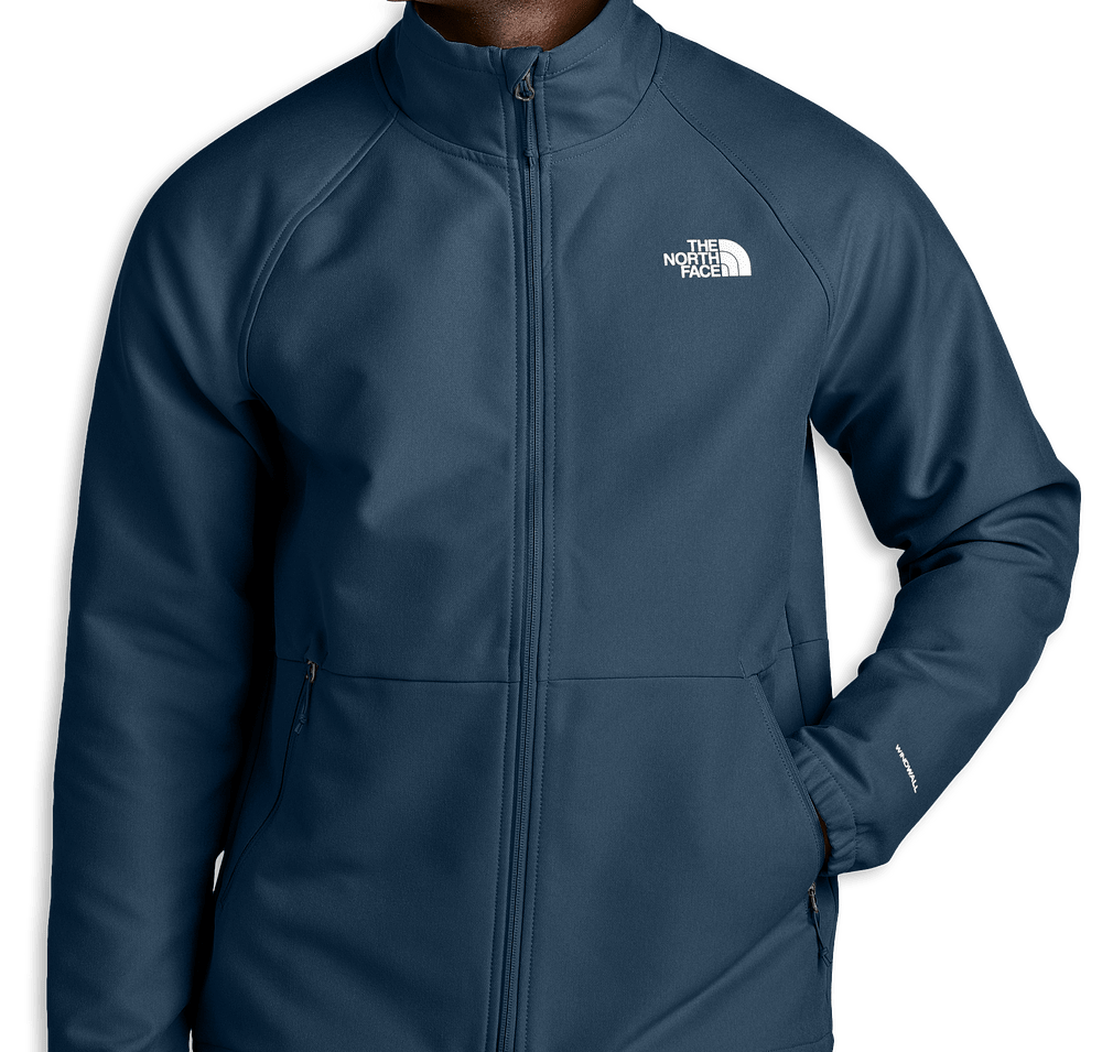 The North Face Barr Lake Recycled Soft Shell Jacket - Embroidered-default