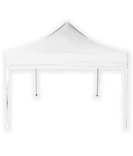 Full Color 10' Heavy Duty Canopy Tent - Color: White