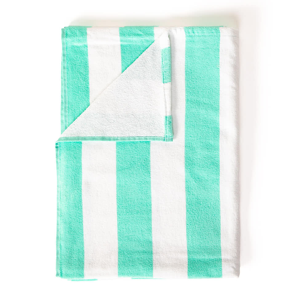 Port Authority Lightweight Embroidered Cabana Stripe Beach Towel