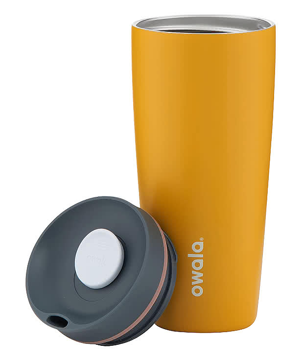 Owala Laser Engraved 20 oz. SmoothSip Slider Stainless Steel Insulated Tumbler