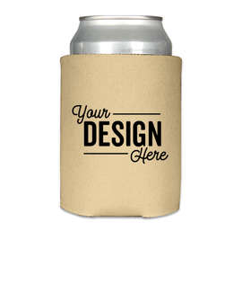Foldable Can Cooler - Color: Khaki