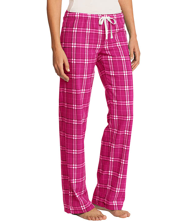 Custom District Women's Flannel Plaid Pant - Design